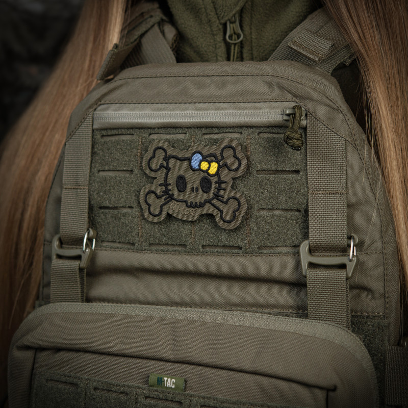 M-Tac нашивка KITTY контур (вишивка) Ranger Green M-Tac нашивка KITTY контур (вишивка) Ranger Green