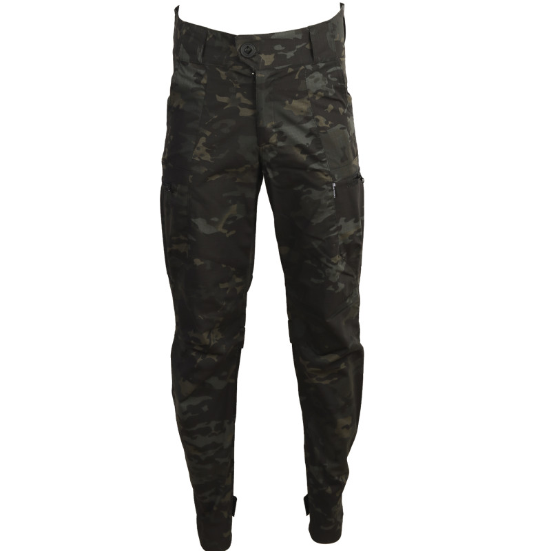 Штани тактичні демісезонні Vik-Tailor Agressor Rip-Stop, Black MultiCam Штани тактичні демісезонні Vik-Tailor Agressor Rip-Stop, Black MultiCam