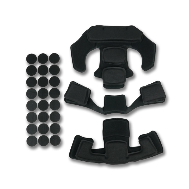 Комплект (підвісна система + подушки для шолому) Cam Fit (R) чорний
