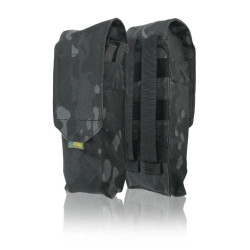 Підсумок під 2 магазина Kiborg GU Double Mag Pouch Чорний мультикам