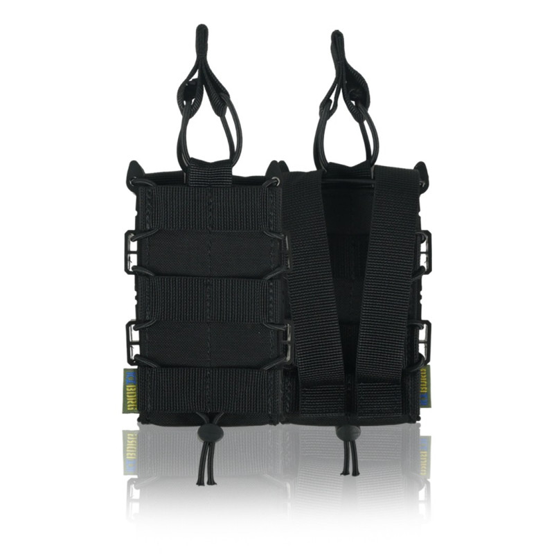 Посилений підсумок Kiborg GU Single Mag Pouch Чорний