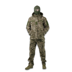 Демісезонний костюм Softshell Kiborg Піксель