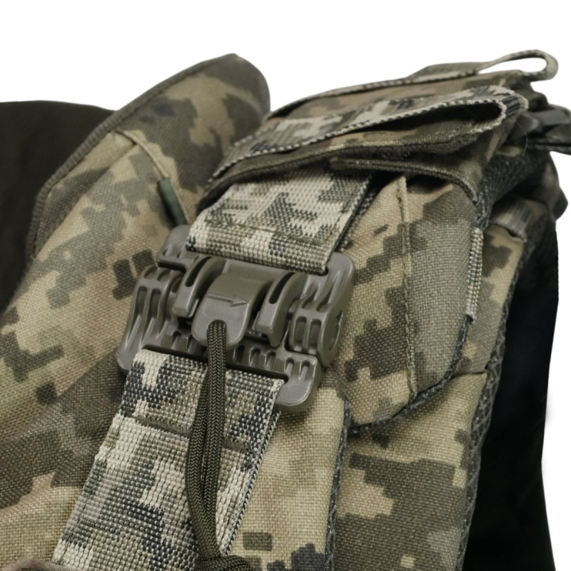 Бронежилет Kiborg Modular X-1 Піксель (M) з балістичним захистом Militex (1 клас)