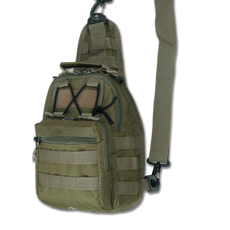 Сумка через плече — Койот з MOLLE-системою Сумка через плече — Койот з MOLLE-системою