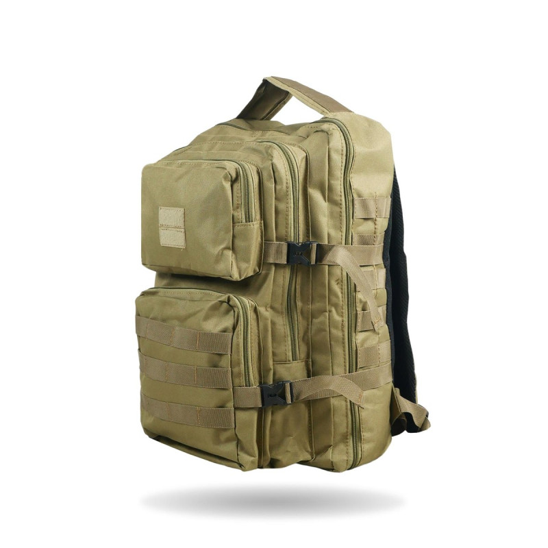 Рюкзак тактичний 30 л з системою MOLLE койот (виробництво Україна)