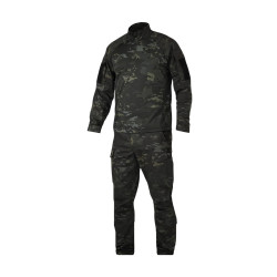 Костюм тактичний Twill FS чорний мультикам ( штани+убакс ) -2XL