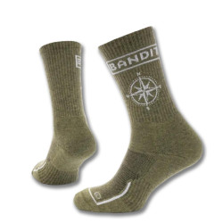 Шкарпетки трекінгові Compass Олива 43-45