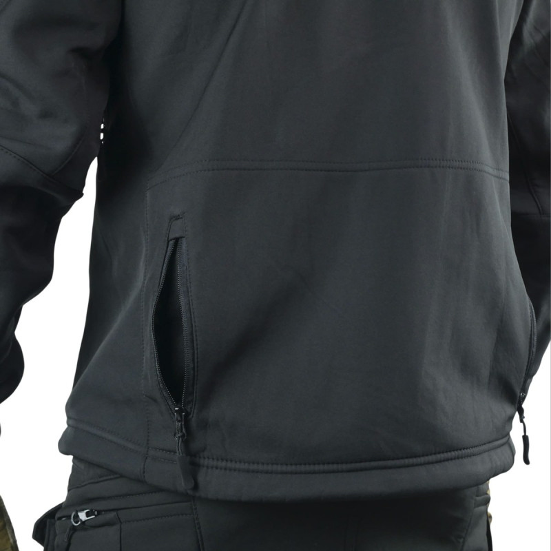 Тактичний демісезонний костюм Softshell Чорний