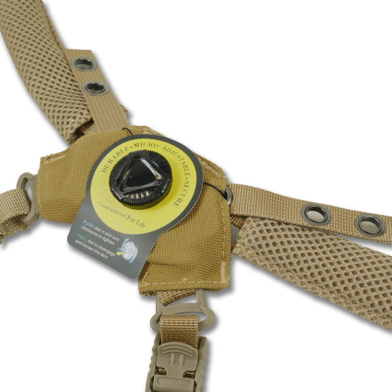 Підвісна система + подушки для шолому Cam Fit (R) GEN.3 Койот