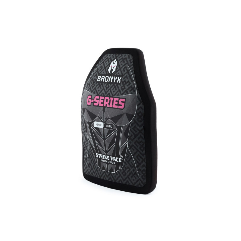 Бронеплити BRONYX G-Series (передня та задня)3 клас захисту ДСТУ НВМПЕ Shooter's Cut (M/25*30)