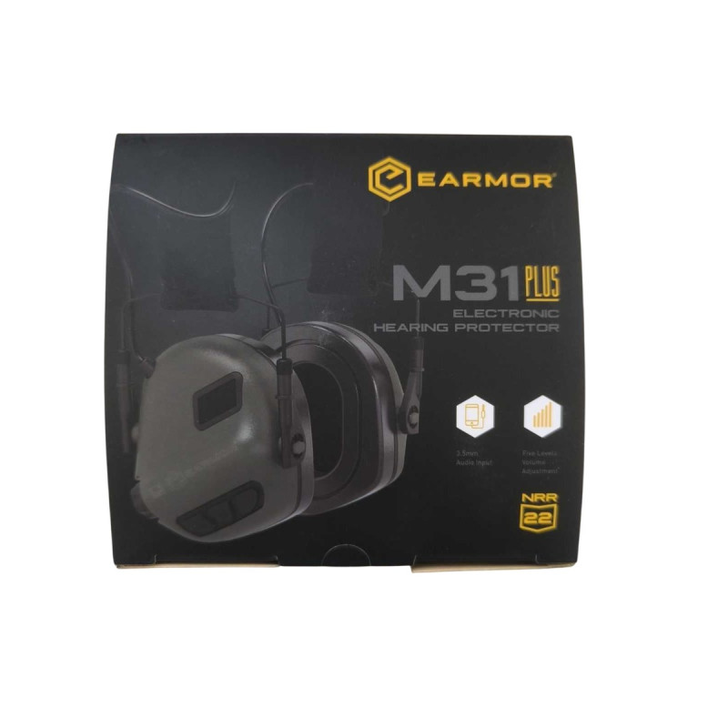Тактичні навушники EARMOR M31 PLUS Олива