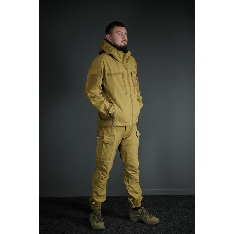 Тактичний костюм Tactical Flex Pro FS (4WStretch) Койот(куртка та штани)