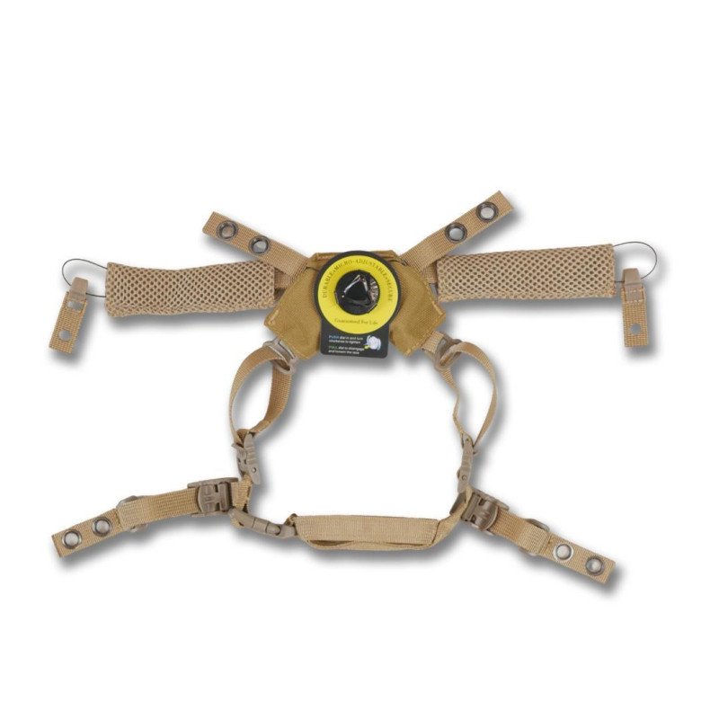 Підвісна система + подушки для шолому Cam Fit (R) GEN.2 V2 Койот