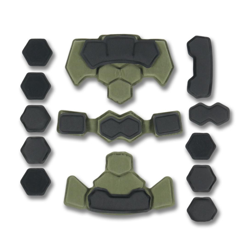 Підвісна система + подушки для шолому Cam Fit (R) GEN.4 Хакі