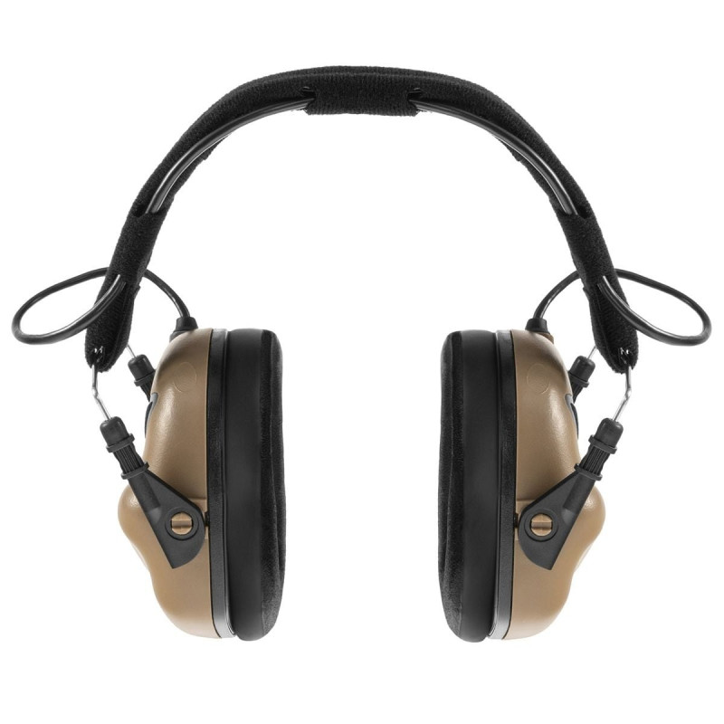 Тактичні навушники EARMOR M31 Койот з універсальним кріпленням