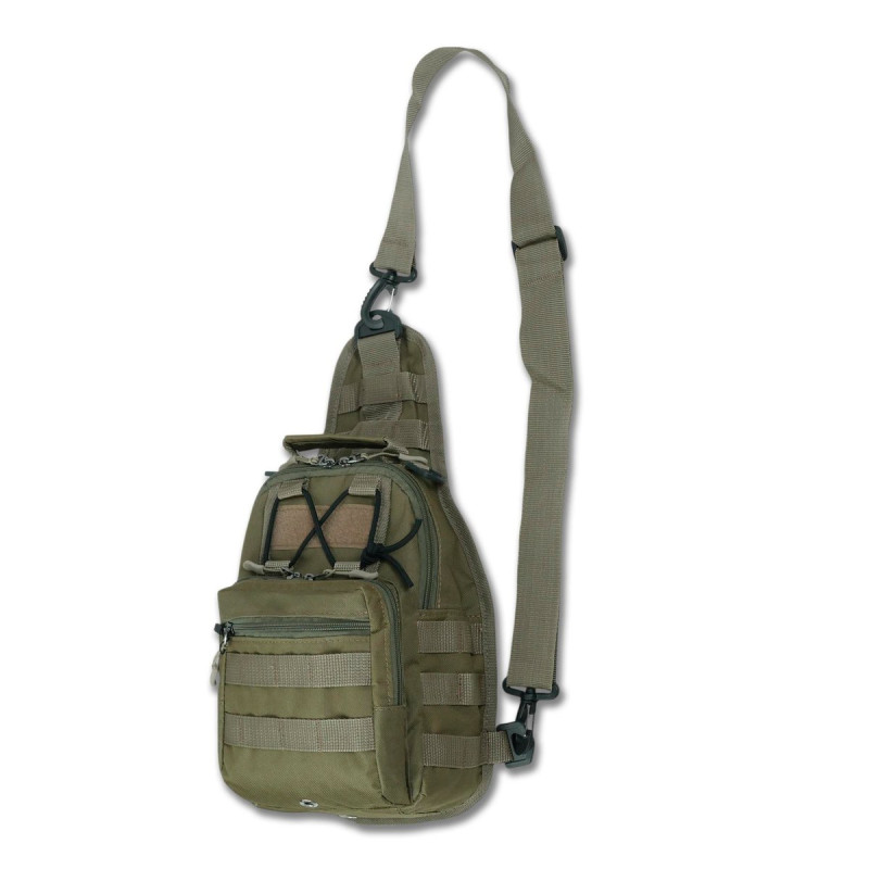 Сумка через плече — Койот з MOLLE-системою Сумка через плече — Койот з MOLLE-системою