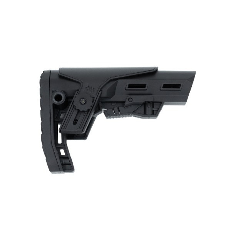 Полегшений телескопічний приклад з підщічником ALPHA-CP Key-Arma для AR/AK Mill spec Polymer Полегшений телескопічний приклад з підщічником ALPHA-CP Key-Arma для AR/AK Mill spec Polymer