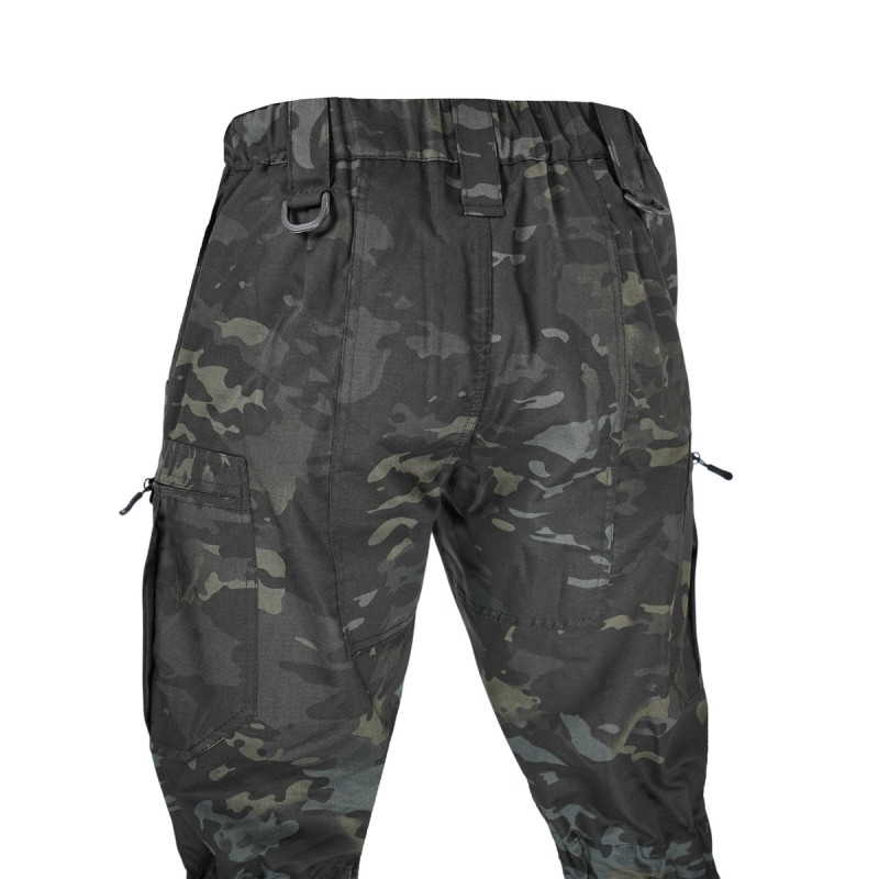 Костюм тактичний Twill FS чорний мультикам ( штани+убакс ) -2XL