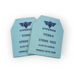 Бронеплити титано-керамічні 6 класу, TITAN -6 розмір М 250*300, 3,0кг