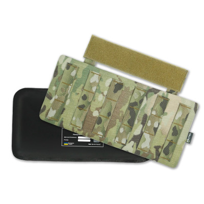 Захист попереку з балістичним пакетом Militex cordura Multicam