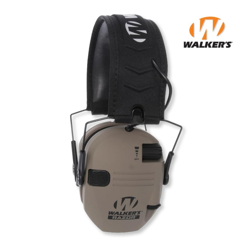 Активні навушники Walker's Razor Slim Original, FDE (Пісочний)