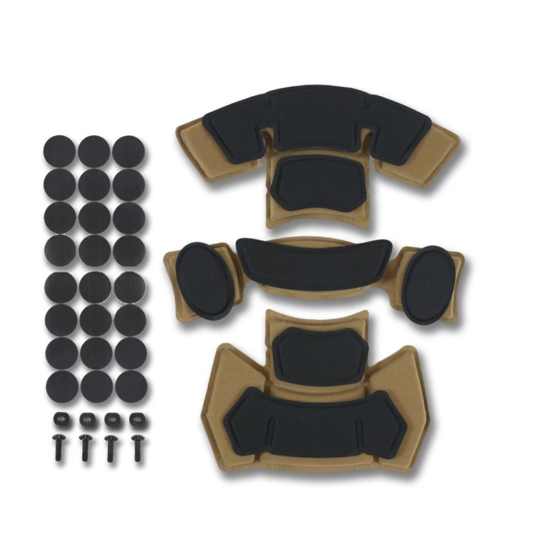 Підвісна система + подушки для шолому Cam Fit (R) GEN.2 V2 Койот