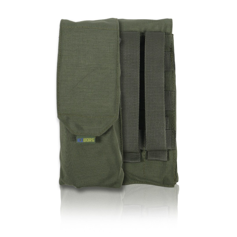 Підсумок під 2 магазина Kiborg GU Double Mag Pouch Хакі