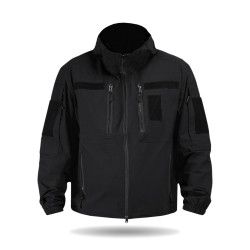 Вологозахисна куртка Tactical Flex Pro FS — з 4WStretch (3000мм) — Чорний