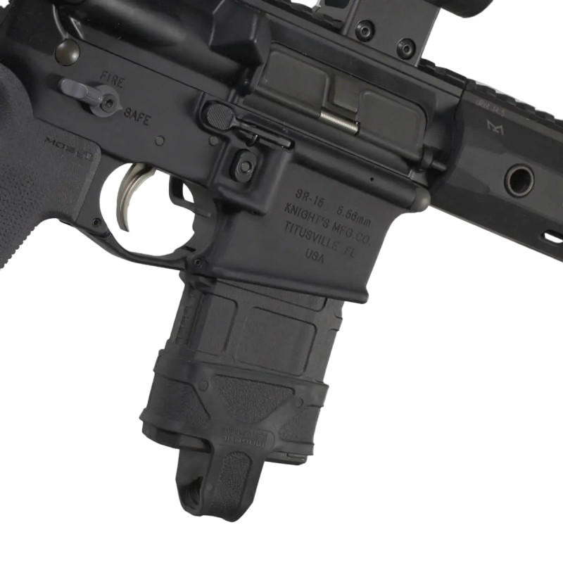 Гумовий захват-накладка на магазин Magpul 5.56 NATO Чорний