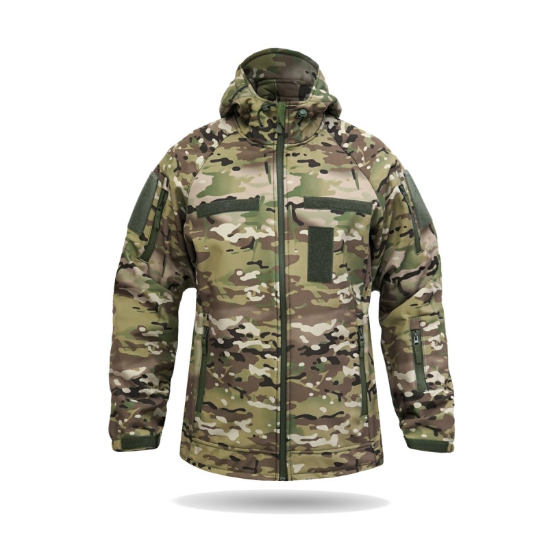 Куртка Windproof Softshell вітрозахисна, водостійка, фліс 320 г/м²