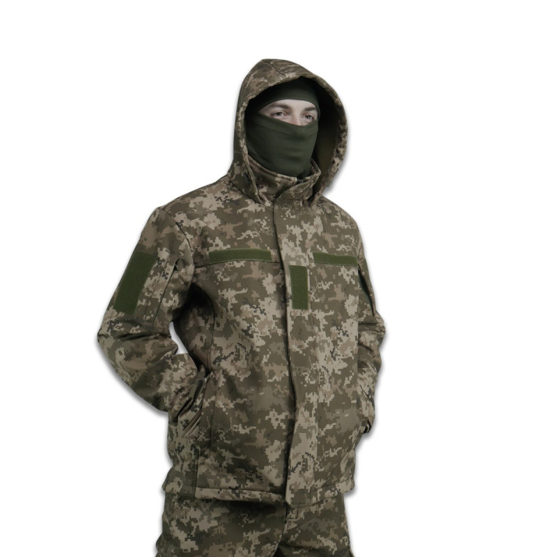 Демісезонний костюм Softshell Kiborg Піксель