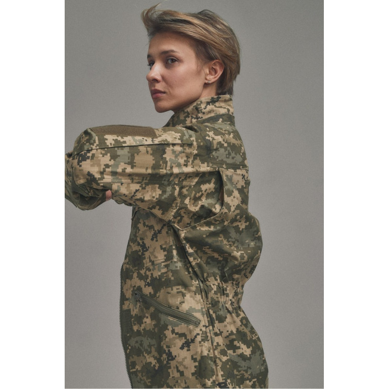 Жіноча тактична куртка FC Combat Fit, піксель