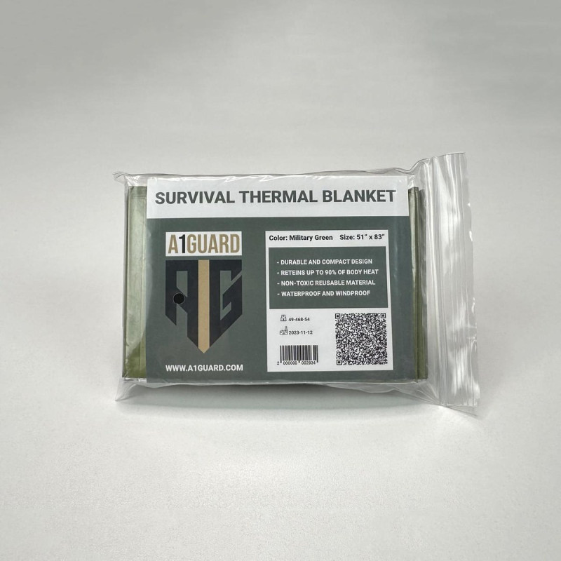 Термоковдра A1G Survival Blanket - OD Green