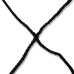 Антидронова сітка (7×6 м) вічко 100 мм, нитка 1,8 мм, чорна міцна сітка для захисту техніки та позицій — фото 7