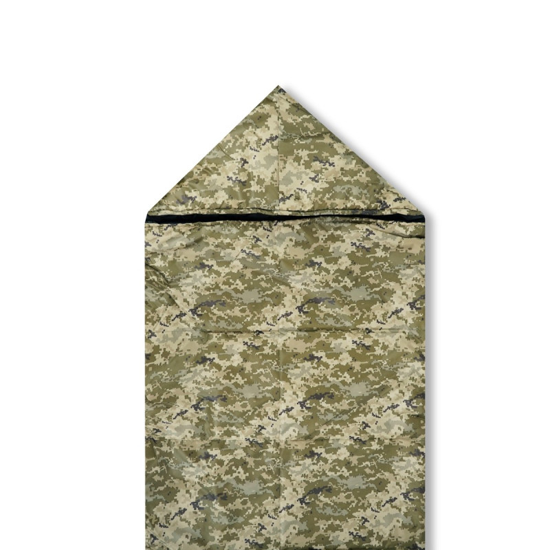 Спальний мішок з капюшоном Tactical Summer FS (220 90 см) піксель
