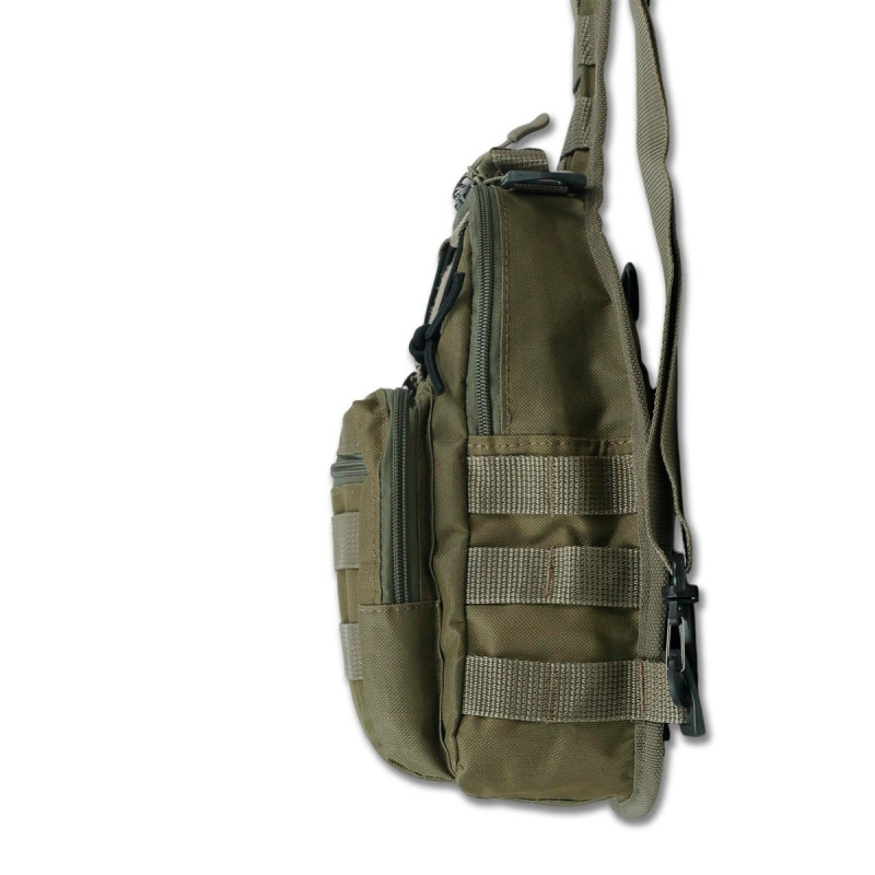 Сумка через плече — Койот з MOLLE-системою Сумка через плече — Койот з MOLLE-системою