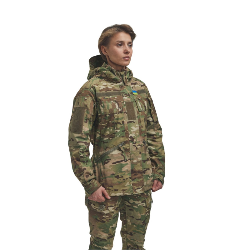 Жіноча тактична куртка FC Combat Fit, мультикам