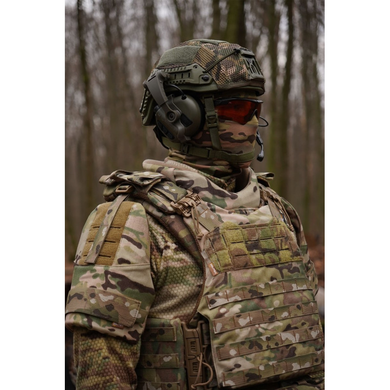 Захист шиї mod. 1 з балістичним захистом 2 клас Militex cordura USA Мультикам