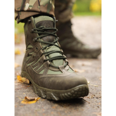 Берці Крейзі Олива Air-Tex