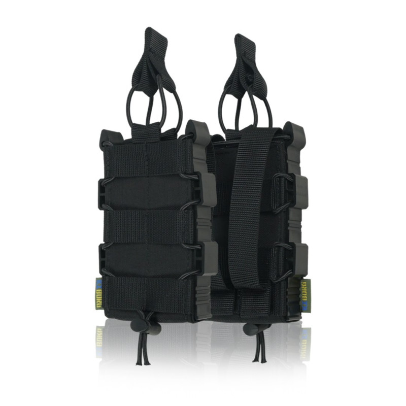 Посилений підсумок Kiborg GU Single Mag Pouch Чорний