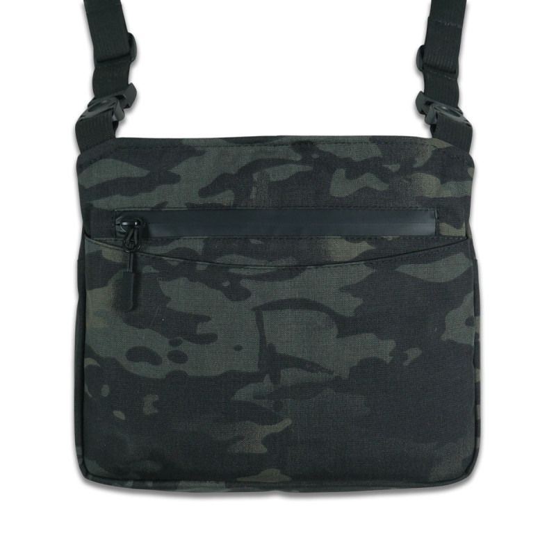 Смарт-сумка через плече Militex Tactic city bag Cordura original USA Чорний Мультикам