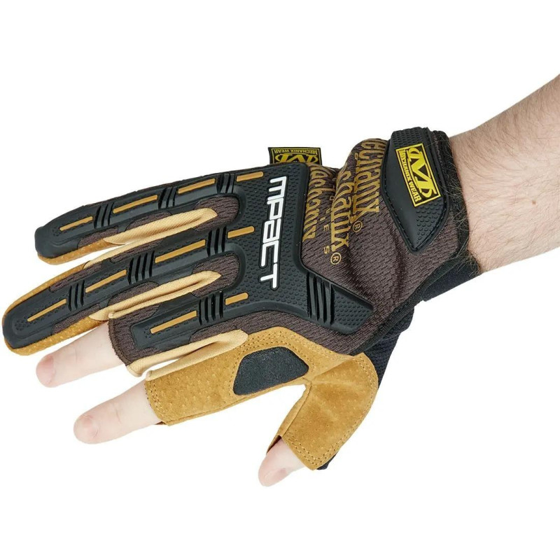 Рукавиці коричневі Mechanix M-Pact Framer