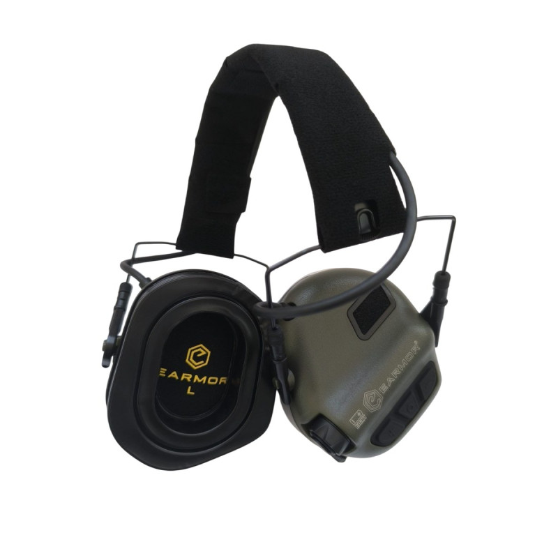 Тактичні навушники EARMOR M31 PLUS Олива