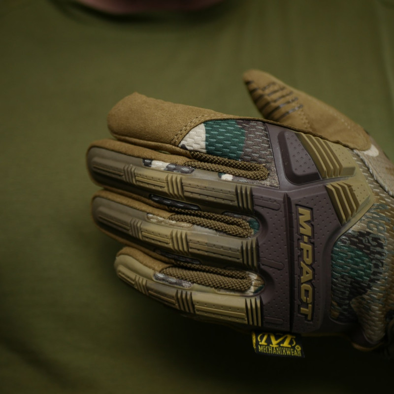 Тактичні рукавиці Mechanix M-Pact (пара) Мультикам Тактичні рукавиці Mechanix M-Pact (пара) Мультикам