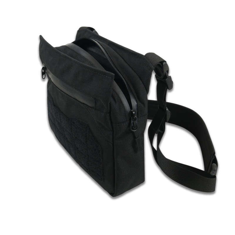 Смарт-сумка через плече Kiborg Tactic city bag Чорна