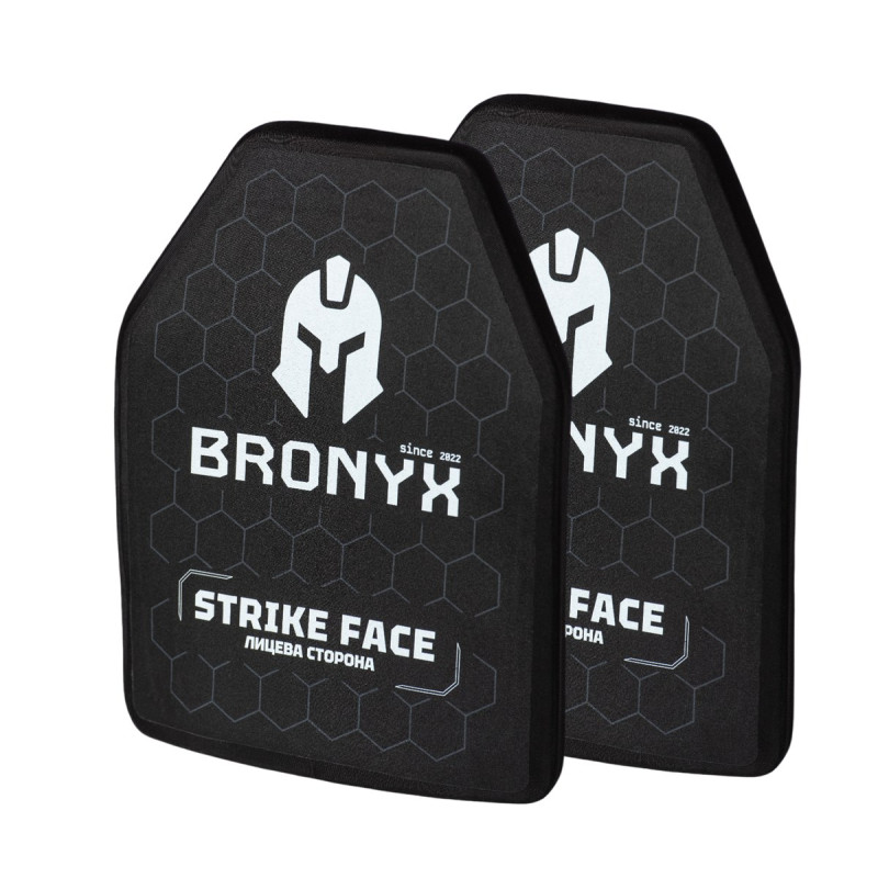 Бронеплити AP3-M BRONYX (1.4 кг/3 клас) 250*300 2шт
