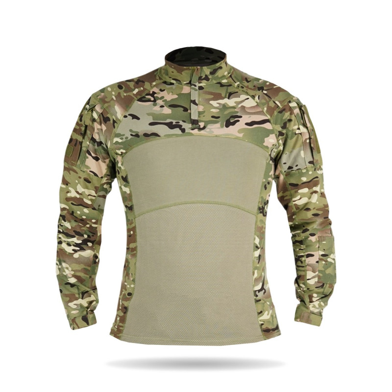 Тактична бойова сорочка UBACS Tactical Series Long Sleeve з посиленими рукавами та велкро-панелями Тактична бойова сорочка UBACS Tactical Series Long Sleeve з посиленими рукавами та велкро-панелями