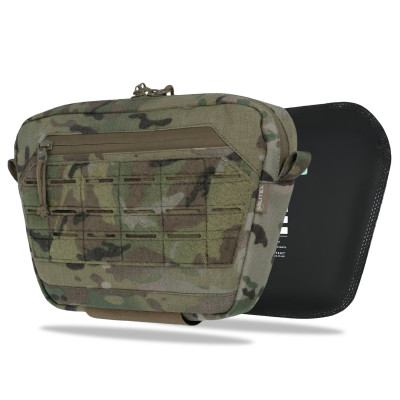 Сумка-напашник з балістичних захистом Militex XL Cordura Мультикам