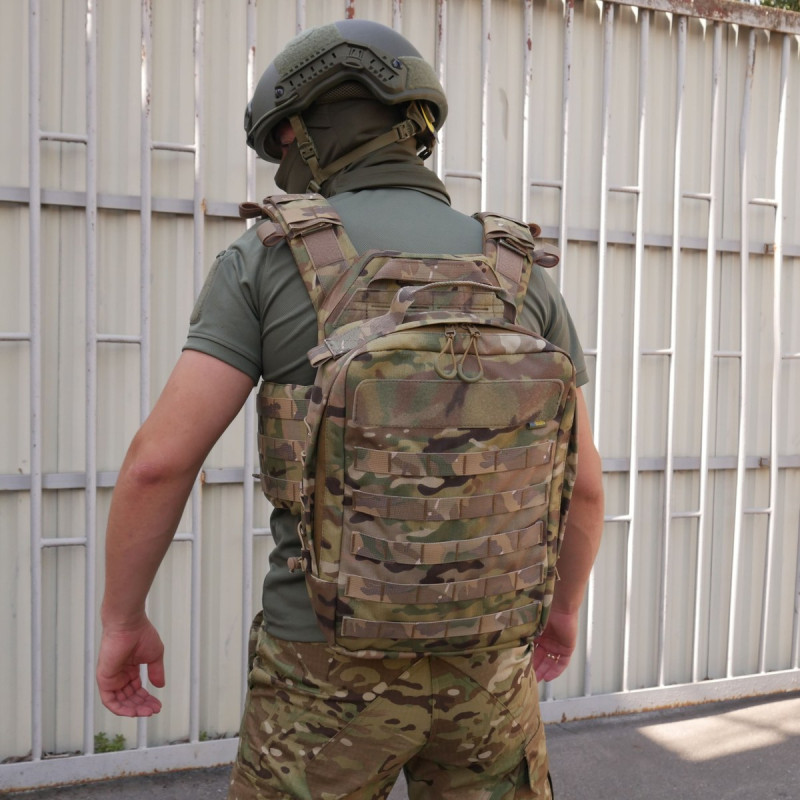 Рюкзак з MOLLE мультикам Рюкзак з MOLLE мультикам