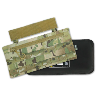 Захист живота (кишківник) з балістичним пакетом Militex cordura Multicam